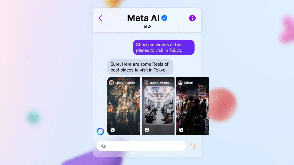 Meta Uji Coba Chatbot AI di Instagram