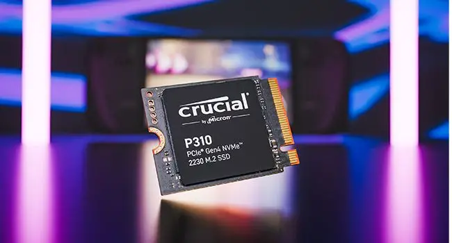 Micron Luncurkan SSD NVMe Gen4 2230 yang Cocok Untuk Handheld Gaming