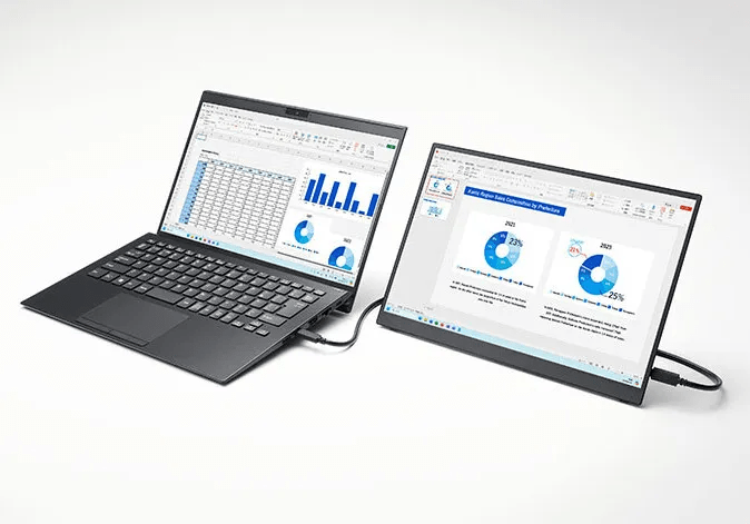 VAIO Vision+ 14: Monitor Portabel Teringan di Dunia!