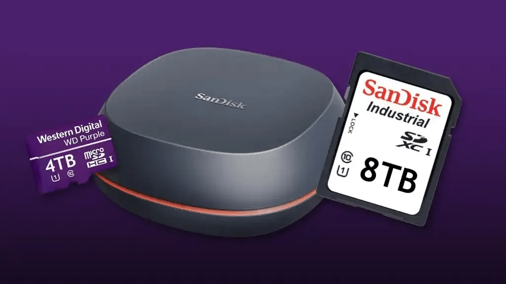 WD Luncurkan SD Card Sandisk 8 TB, Pecahkan Rekor Kapasitas SD Card Terbesar di Dunia